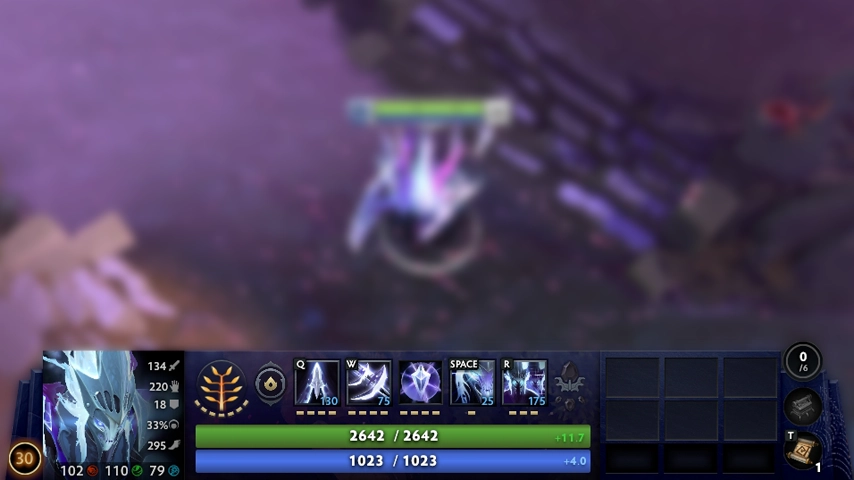 Blue Web Hud Dota 2 mod preview