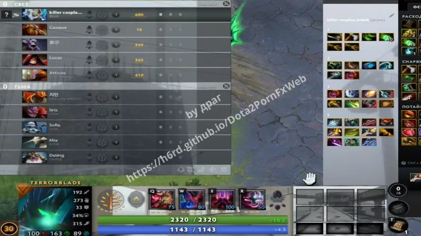 Hud Forgotten Distortion – Dota 2 Huds mod