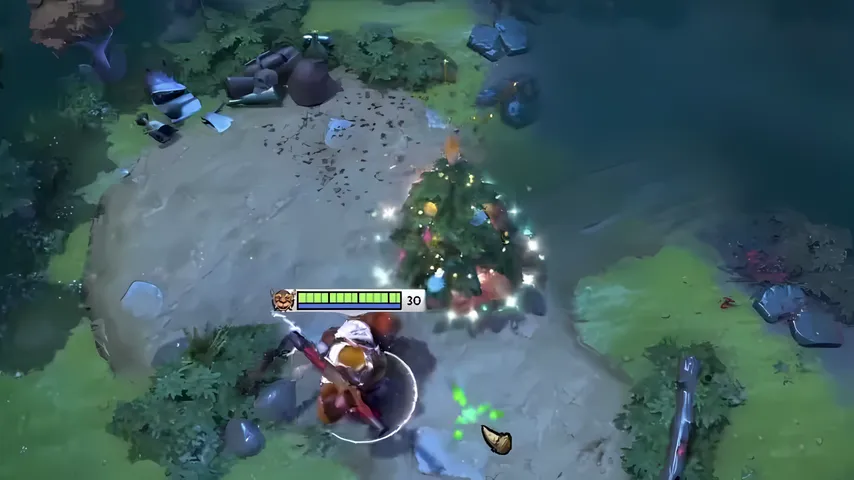 Christmas Iron Branch Dota 2 mod preview