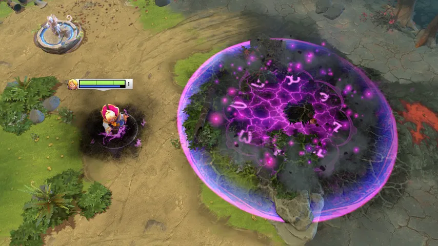 Pink Meteor Hammer – Dota 2 Item Effects mod