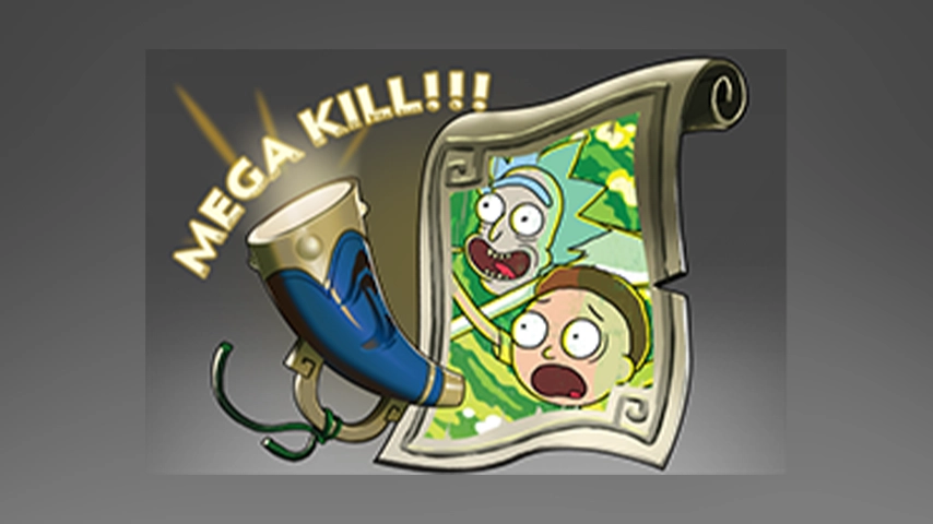 Rick & Morty Dota 2 mod preview