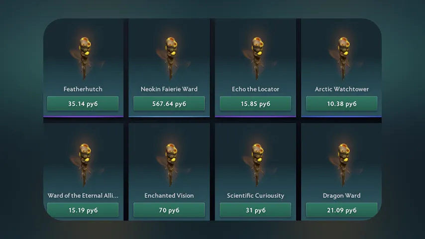 Default Wards Dota 2 mod preview