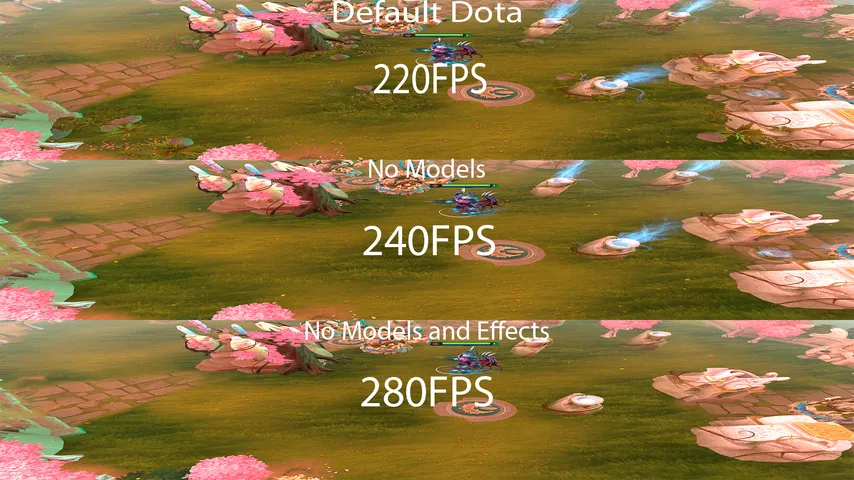 No Unnecessary Models – Dota 2 Optimization mod