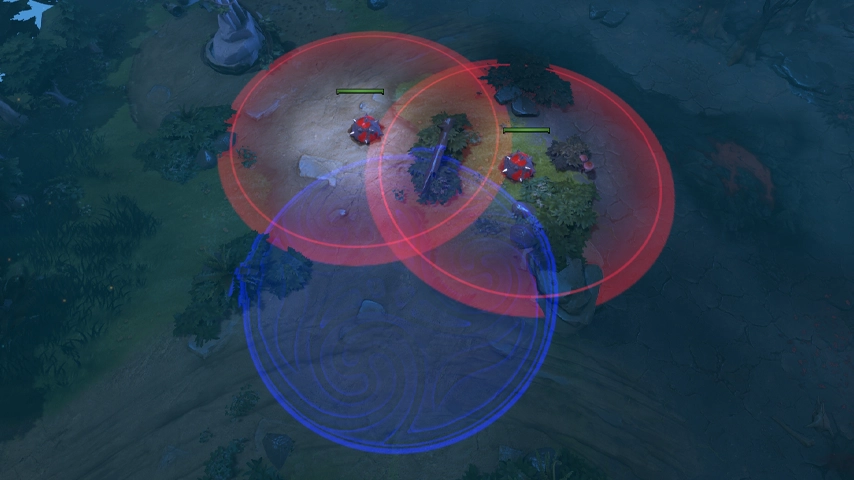 Techies Mine Radius Dota 2 mod preview