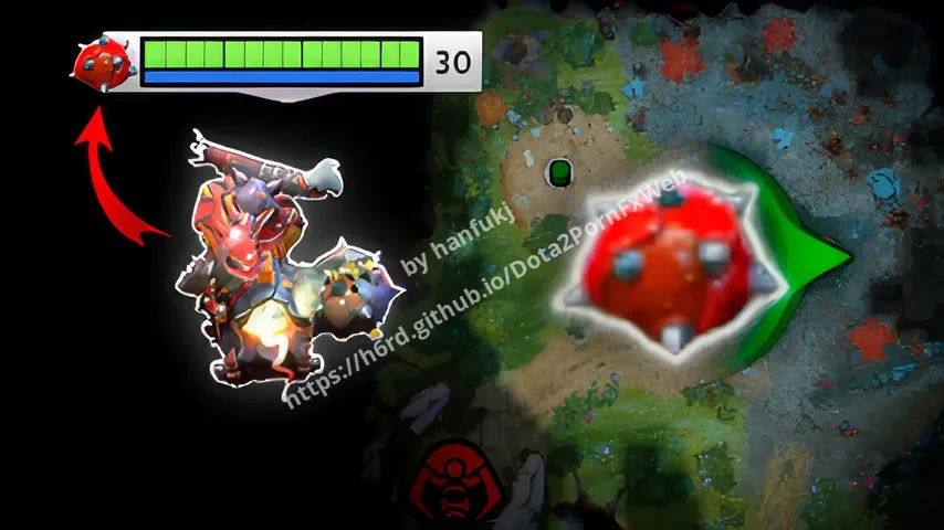 Techies Minimap-Hero Mine Icon – Dota 2 Other mod