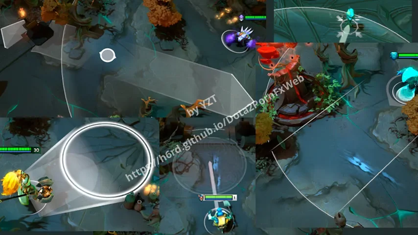 White Spell Radius – Dota 2 Other mod