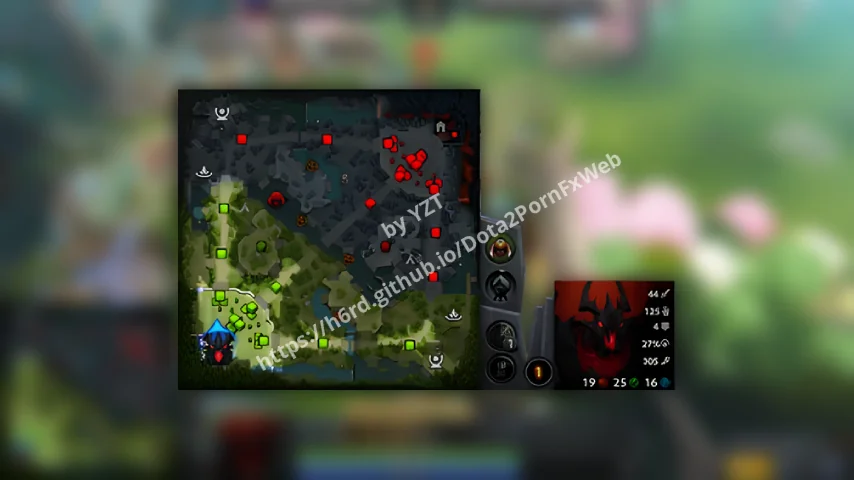 Larger Minimap – Dota 2 Parts mod