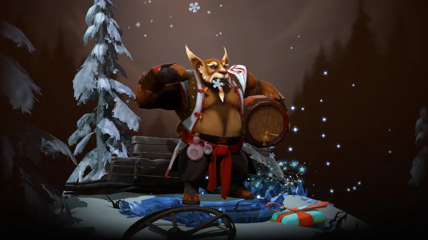 Snow Pedestal Dota 2 mod preview