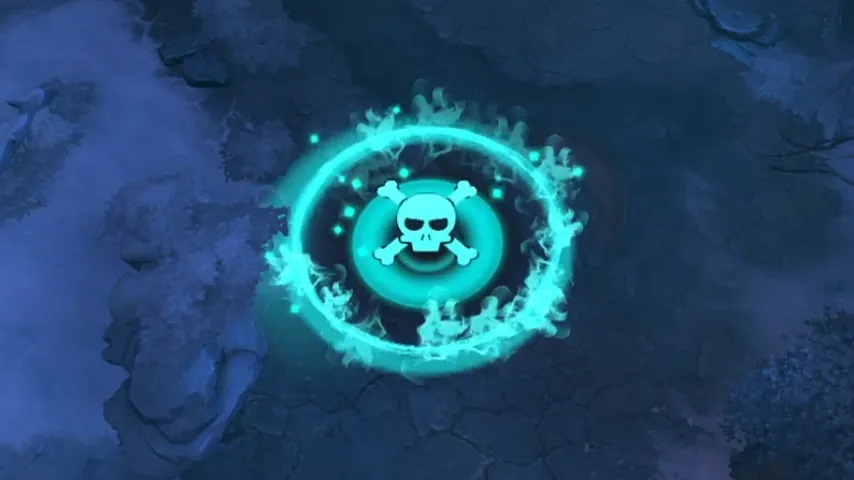 Skeleton Blue Ping Dota 2 mod preview