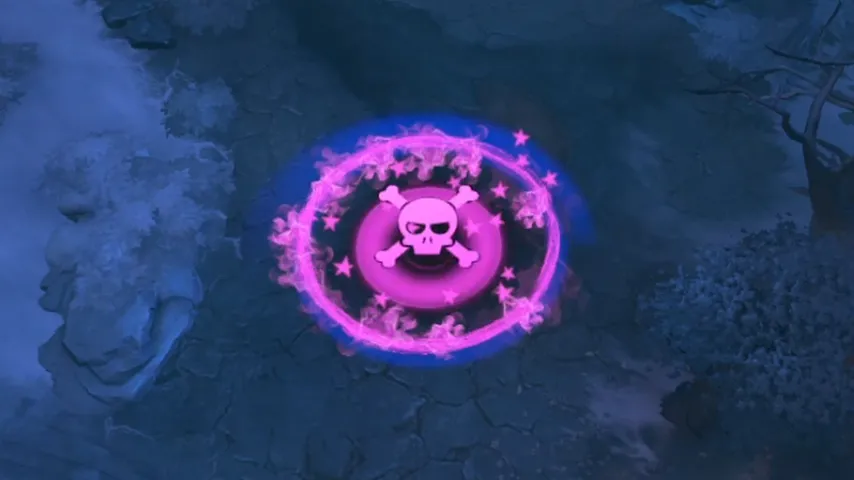 Skeleton Purple Ping Dota 2 mod preview