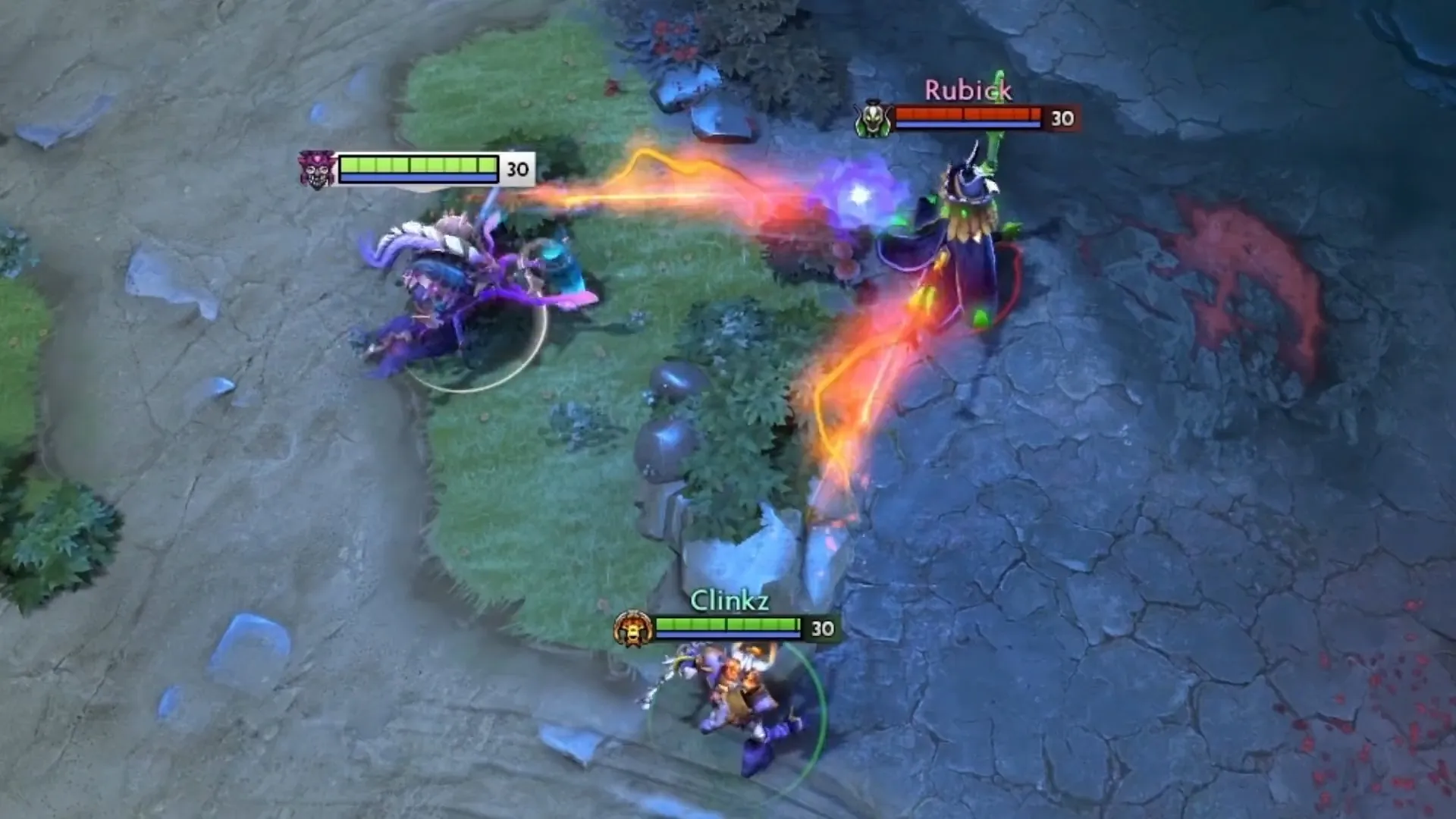 Red Diretide Ranged Attack Dota 2 mod preview