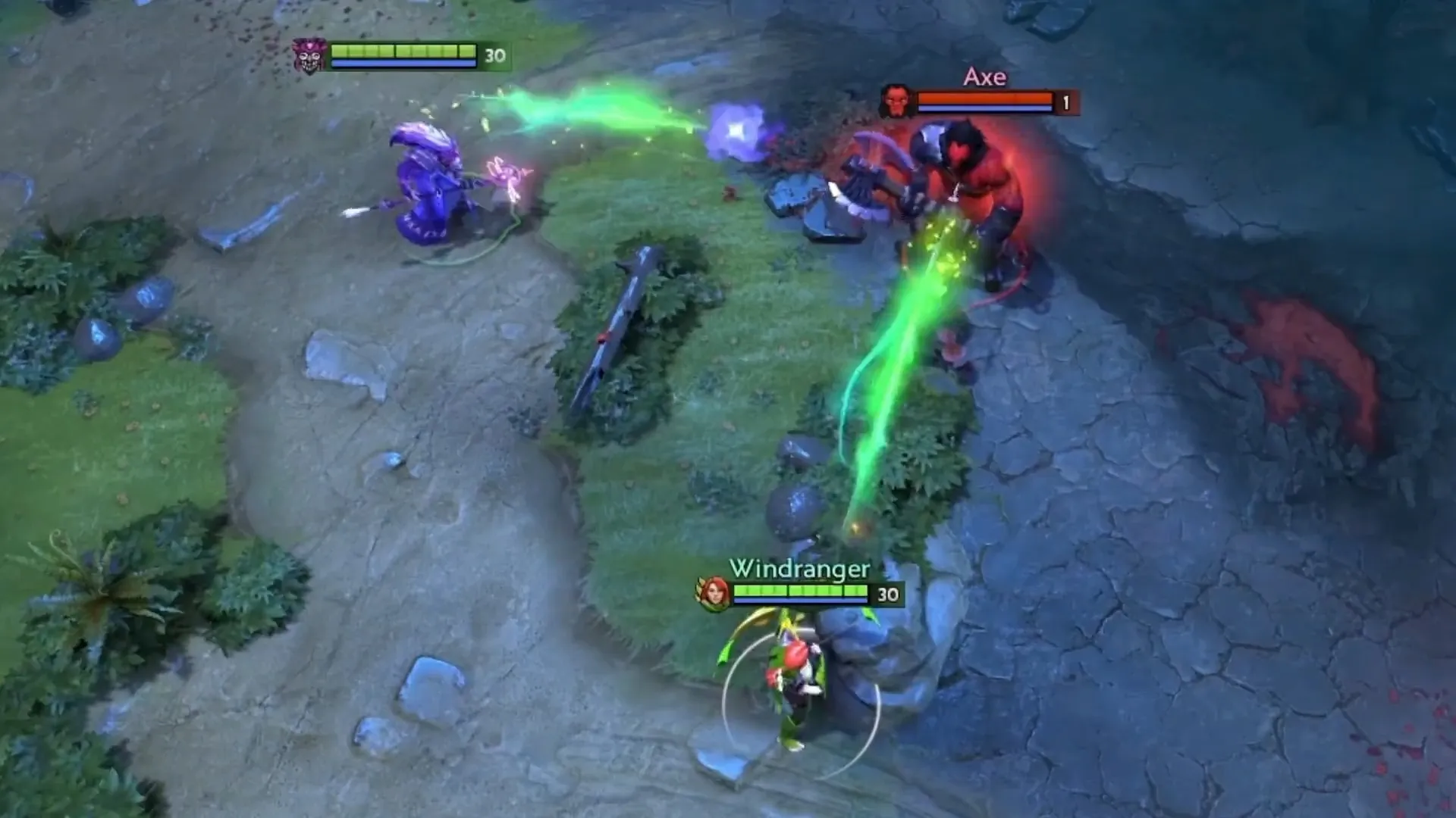 Green Diretide Ranged Attack Dota 2 mod preview