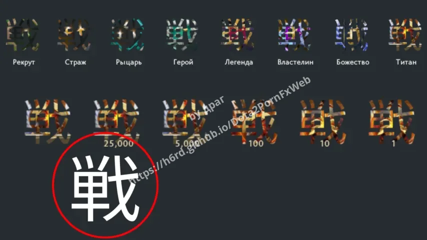 Battle Icons – Dota 2 Rank Icons mod