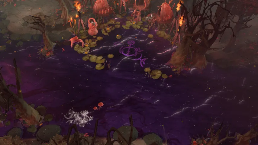 Purple Electric River – Dota 2 River mod