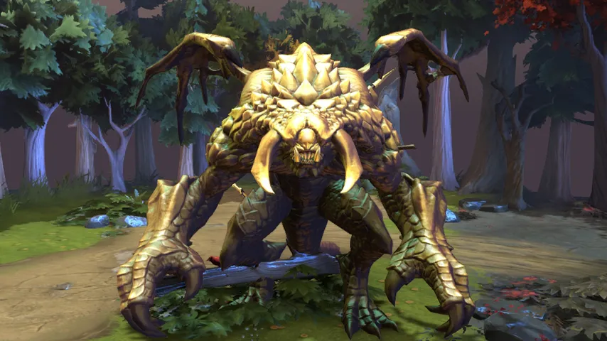 Golden Roshan Dota 2 mod preview