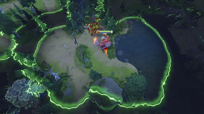 Wave Green Dota 2 mod preview