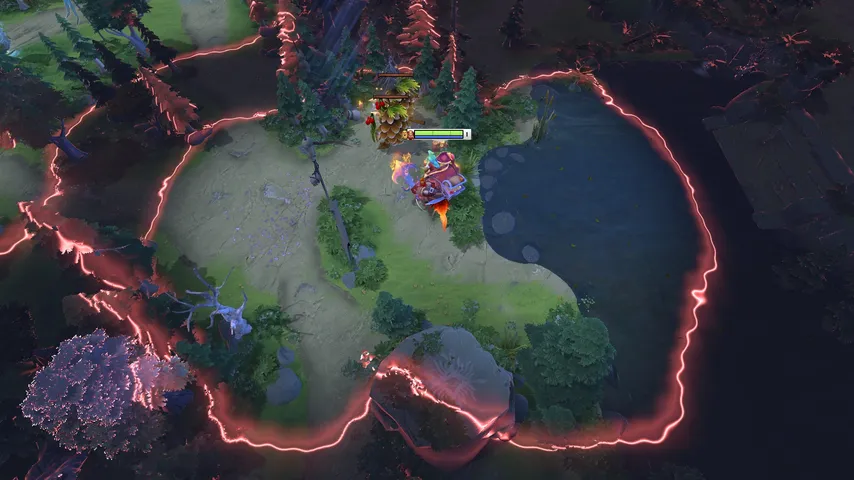 Wave Red Dota 2 mod preview