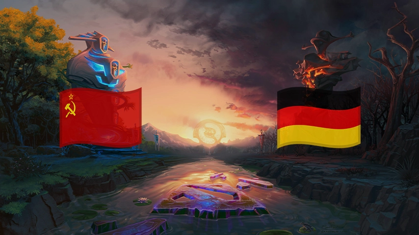 USSR and Germany Horn Dota 2 mod preview