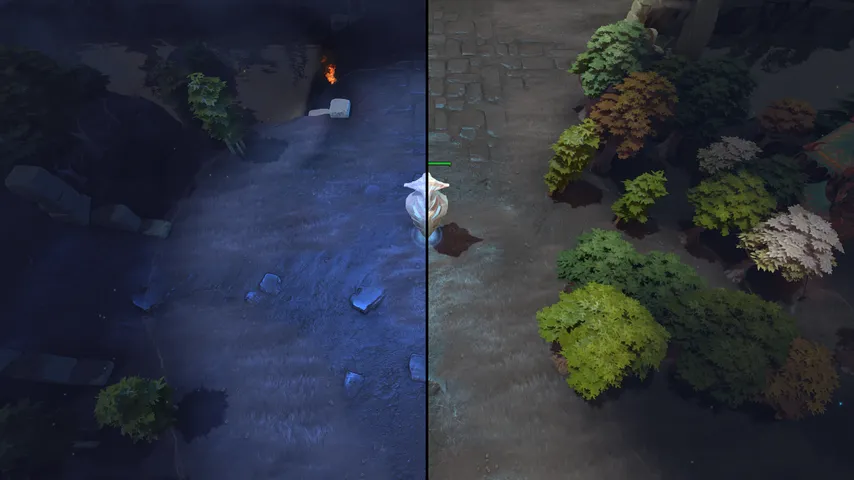 Dark Terrain Minify Dota 2 mod preview
