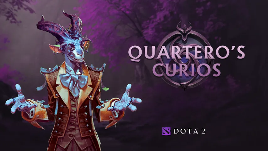 Purple Quarteros Curios Dota 2 mod preview