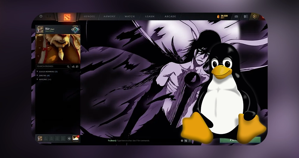 Background Changer Linux Dota 2 mod preview
