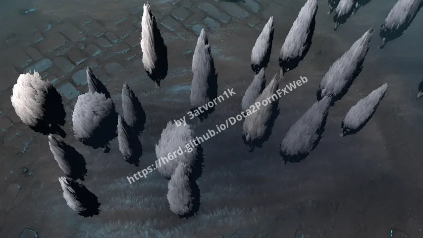 Cyrpress Alley Tree – Dota 2 Trees mod