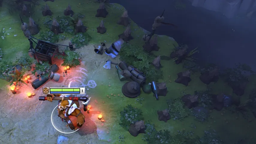 Wooden Trees Dota 2 mod preview