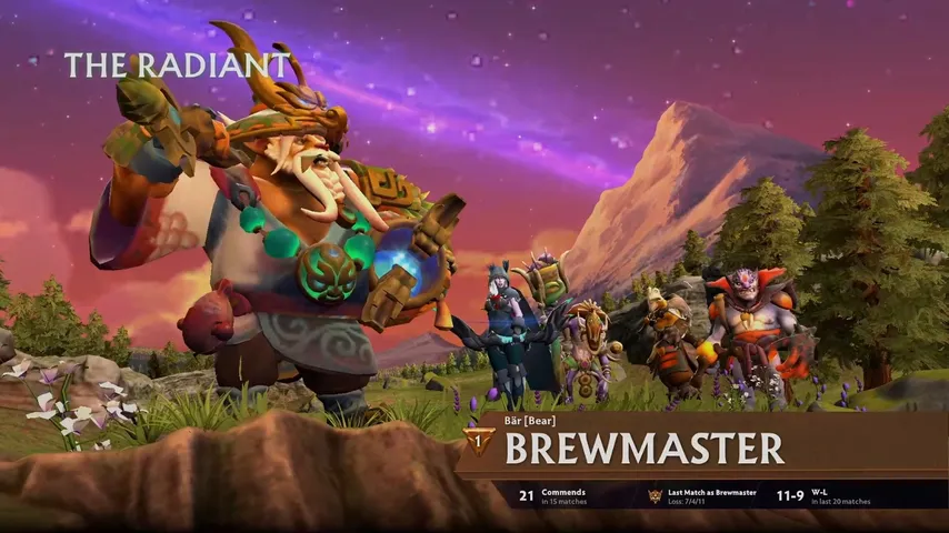 Nemestice Versus Screen Dota 2 mod preview